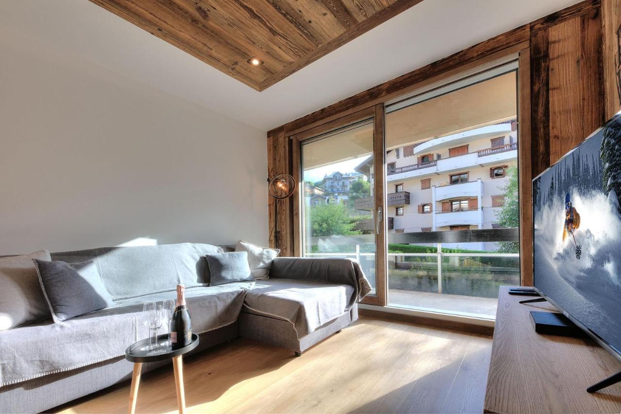 Appartement Familial Au Pied De La Telecabine 4* Saint-Gervais-les-Bains Eksteriør bilde