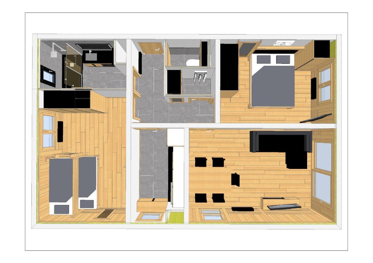 Appartement Familial Au Pied De La Telecabine 4* Saint-Gervais-les-Bains Eksteriør bilde